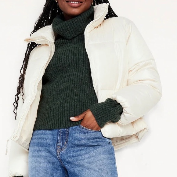 Old Navy Quilted Puffer Jacket, Excellent Condition! Worn Once, Women’s Size XL - Picture 1 of 9